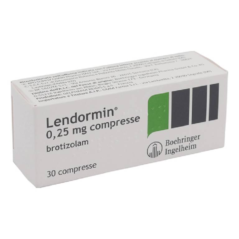 LENDORMIN*30CPR 0,25MG